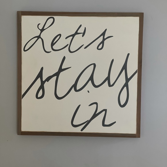 Let’s Stay In decor - Picture 3 of 9